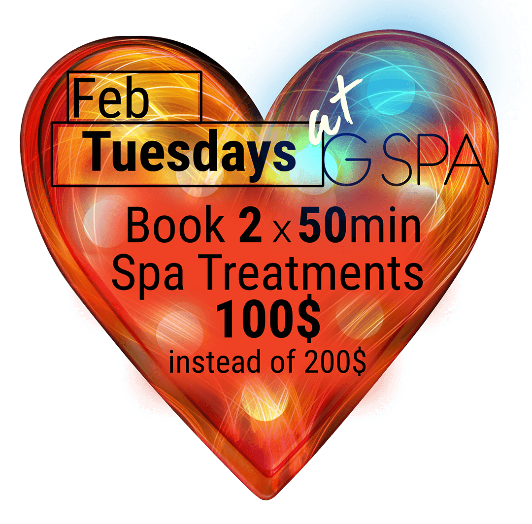February Tuesdays G spa Offers