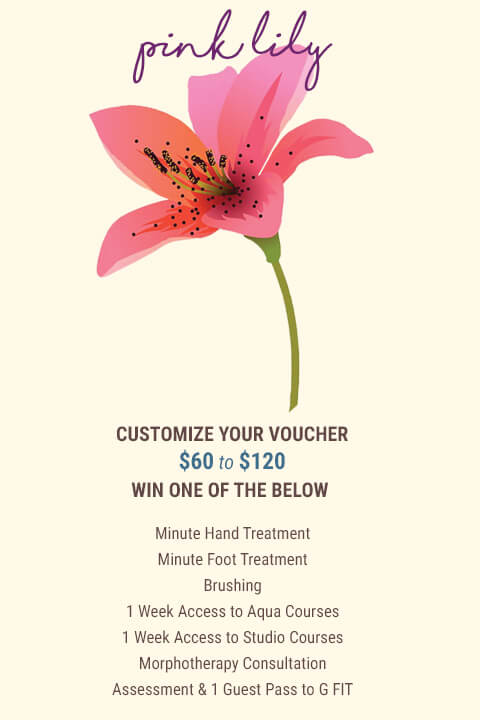 Mothers day pink lily voucher offer 1